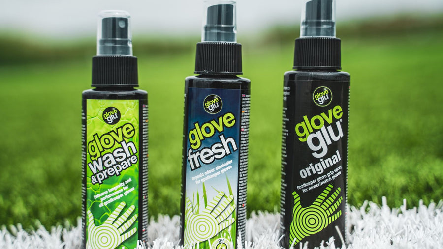 The goalkeeper glove care system from gloveglu